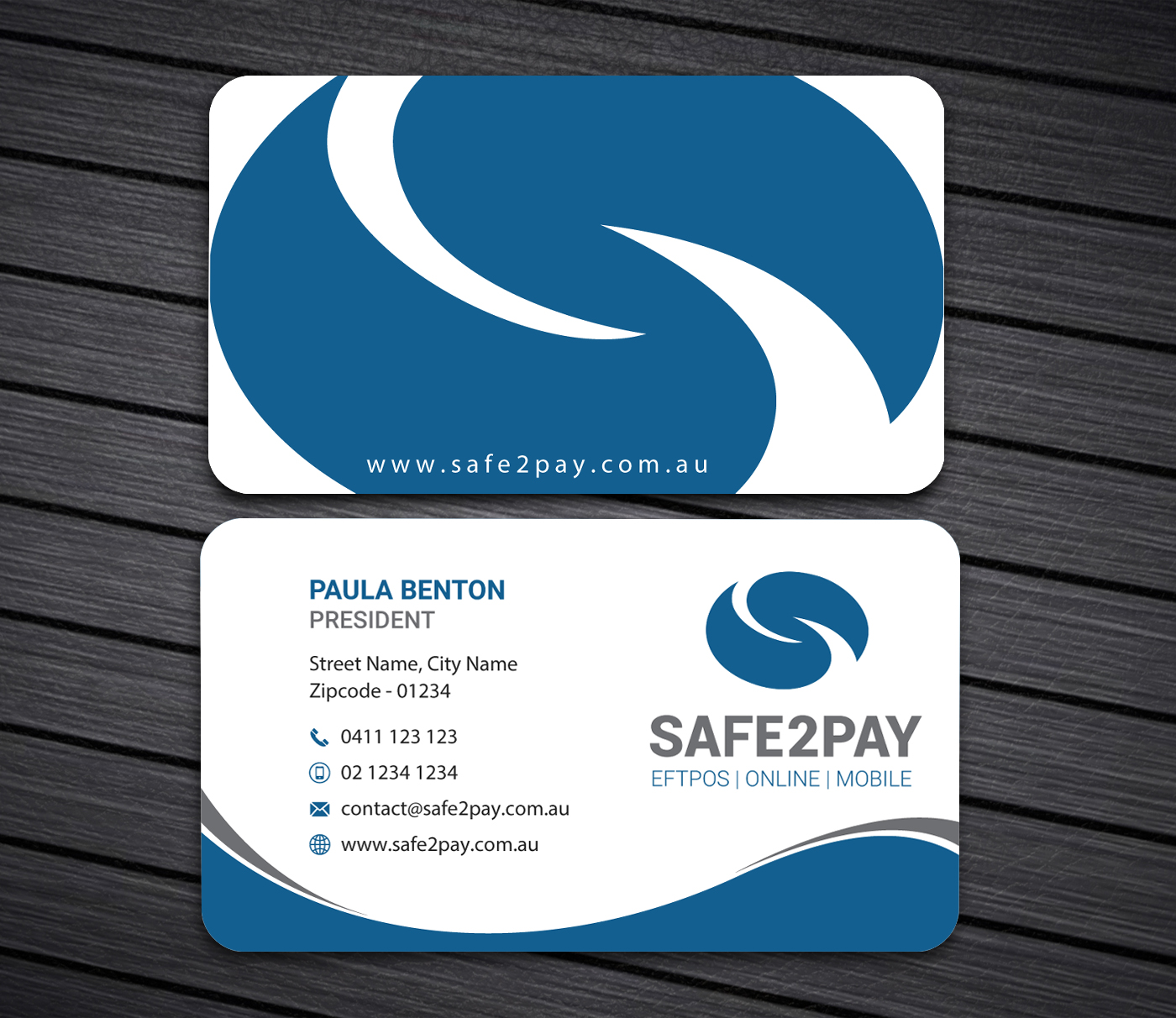 Business Card Design by Infinitive Technology for Safe2Pay | Design #21550489