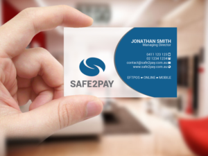 Design de Carte de Visite par Creations Box 2015 pour Safe2Pay | Design : #21560280
