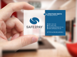 Design de Carte de Visite par Creations Box 2015 pour Safe2Pay | Design : #21560281