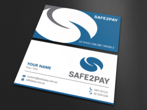 Business Card Design by LAXMI DESIGNHUB for Safe2Pay | Design: #21553416