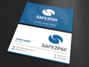 Business Card Design by LAXMI DESIGNHUB for Safe2Pay | Design: #21553417