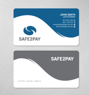 Business Card Design by chandrayaan.creative for Safe2Pay | Design: #21558003