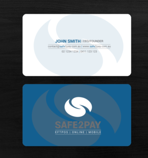 Business Card Design by chandrayaan.creative for Safe2Pay | Design: #21558004