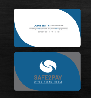 Business Card Design by chandrayaan.creative for Safe2Pay | Design: #21558005