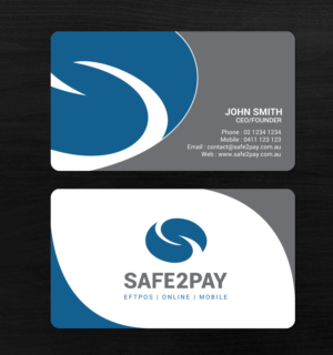 Business Card Design by chandrayaan.creative for Safe2Pay | Design: #21558772