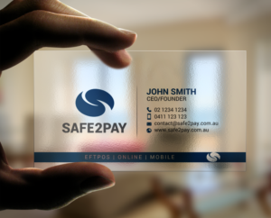 Business Card Design by chandrayaan.creative for Safe2Pay | Design: #21560699