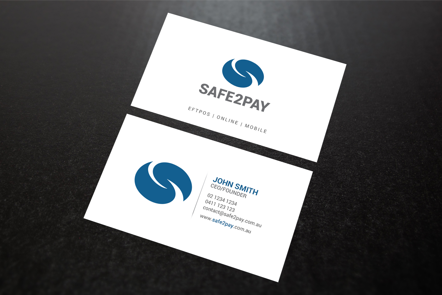 Business Card Design by chandrayaan.creative for Safe2Pay | Design #21560701
