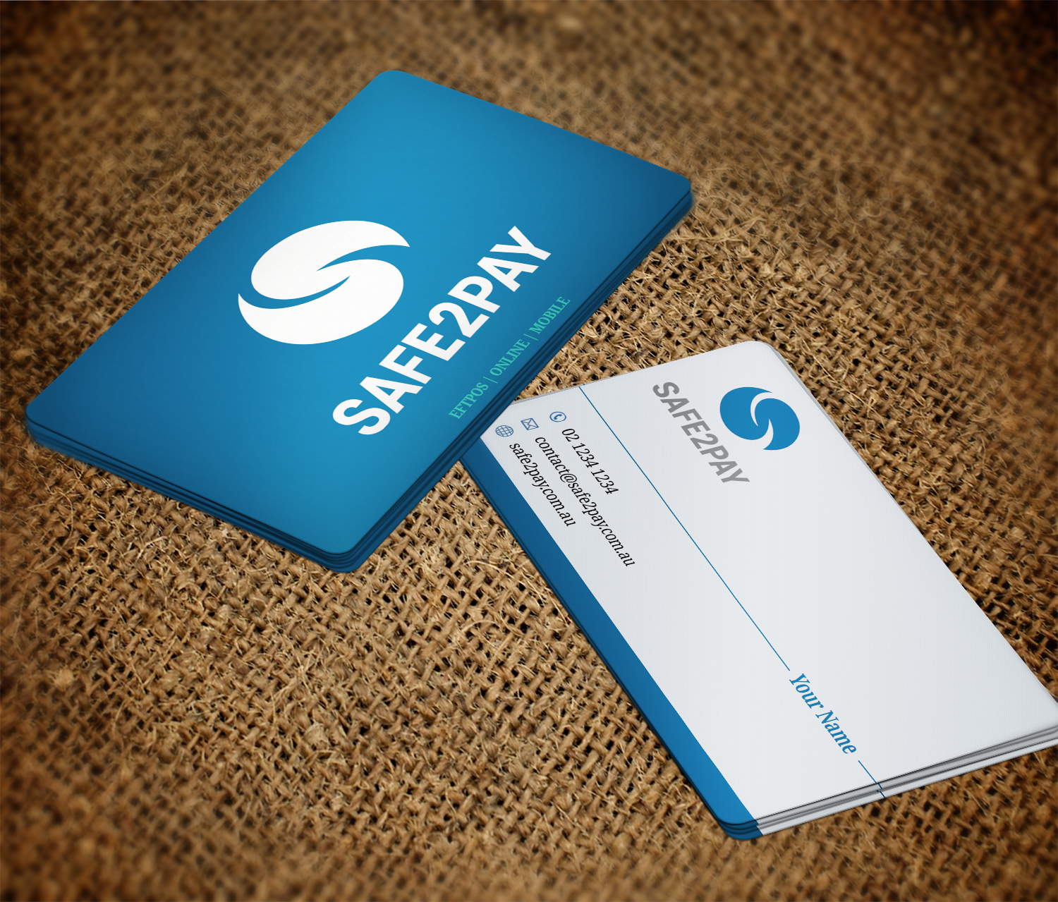 Business Card Design by Imagine Box for Safe2Pay | Design #21553245