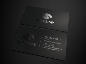 Business Card Design by Tripti Ranjan Gain for Safe2Pay | Design: #21582946