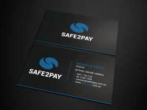 Business Card Design by Tripti Ranjan Gain for Safe2Pay | Design: #21582949