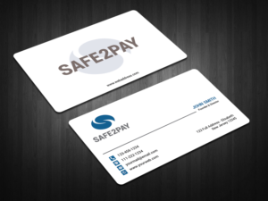 Business Card Design by zahidrabby.bigc for Safe2Pay | Design: #21570801