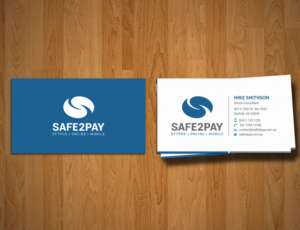 Business Card Design by alex_etel for Safe2Pay | Design: #21573921