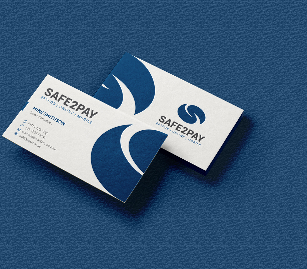 Business Card Design by alex_etel for Safe2Pay | Design #21573923