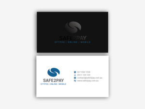 Business Card Design by Moumita_ for Safe2Pay | Design: #21558809