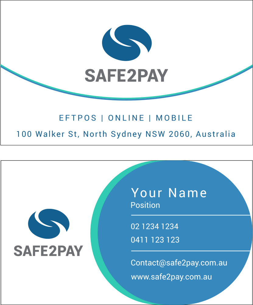 Business Card Design by aristejo14 for Safe2Pay | Design #21573536