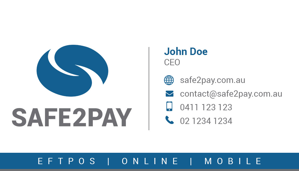 Business Card Design by fivestar for Safe2Pay | Design #21588147