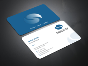 Business Card Design by Uttom 2 for Safe2Pay | Design: #21598589