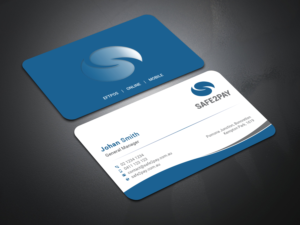 Business Card Design by Uttom 2 for Safe2Pay | Design: #21598590