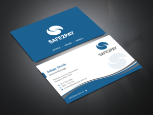 Business Card Design by Uttom 2 for Safe2Pay | Design: #21598591