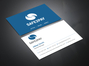 Business Card Design by Uttom 2 for Safe2Pay | Design: #21600330