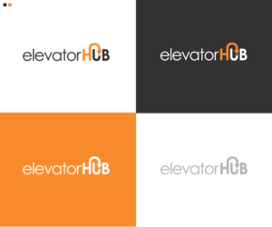 elevatorHUB | Logo Design by Grapflix 2022