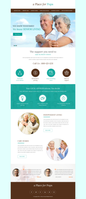 Web Design by pb for this project | Design: #21565495