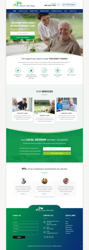 Web Design by pb for this project | Design: #21565496