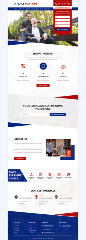 Web Design by pb for this project | Design: #21565498