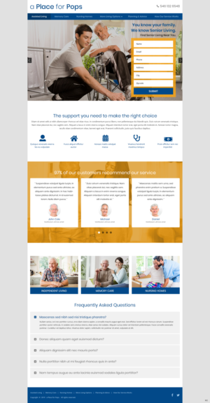 Web Design by pb for this project | Design: #21607019