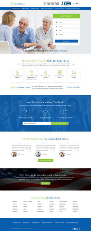 Web Design by Sbss for this project | Design: #21605288