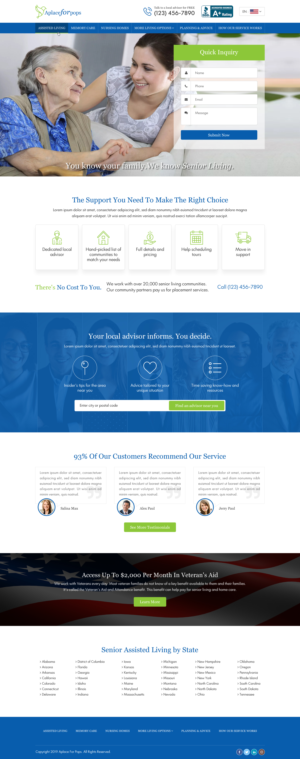 Web Design by Sbss for this project | Design: #21631490
