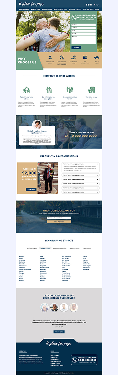 Web Design by Da Miracle for this project | Design #21576874