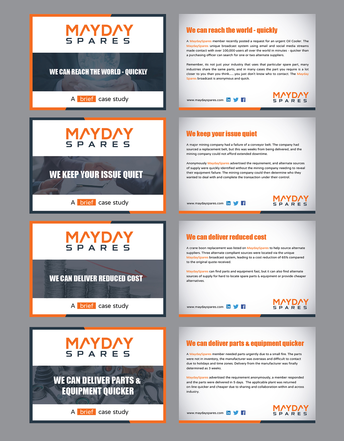 Flyer Design by Achiver for MaydaySpares | Design #21559373