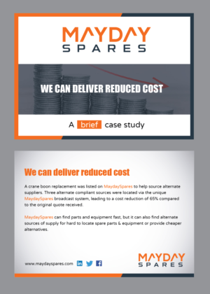Flyer Design by Achiver for MaydaySpares | Design: #21559408