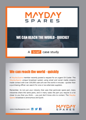 Flyer Design by Achiver for MaydaySpares | Design: #21559409