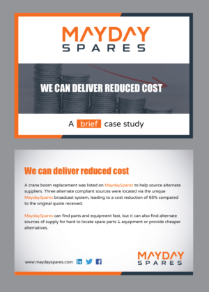 Flyer Design by Achiver for MaydaySpares | Design: #21566720