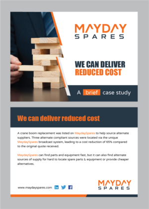 Flyer Design by Achiver for MaydaySpares | Design: #21575097
