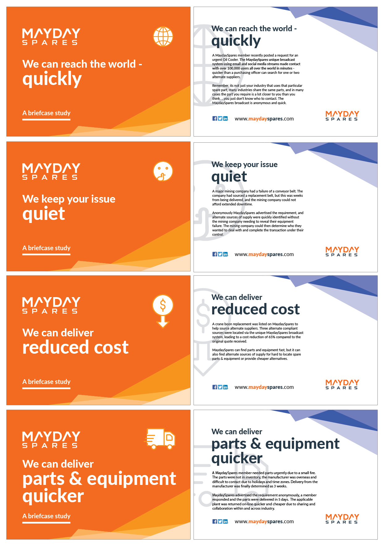 Design de Flyer par eleven pour MaydaySpares | Design #21562804