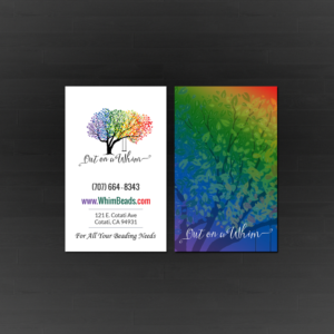 Business Card Design by Creations Box 2015 for Out on a Whim  | Design: #21554032