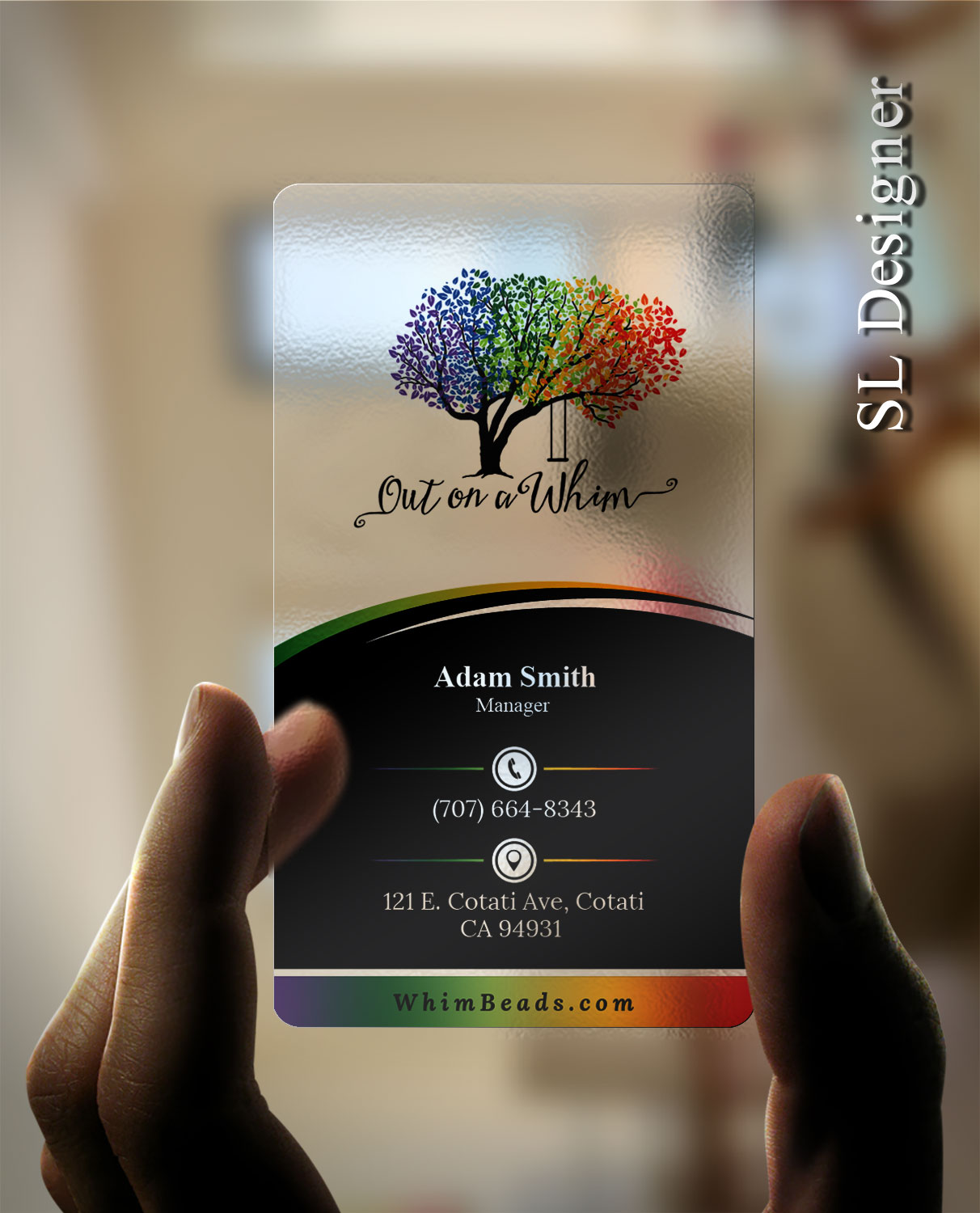 Business Card Design by SL Designer for Out on a Whim  | Design #21554946