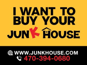Junk house real estate investment company needs a poster design  | Poster-Design von B L X C K_R X I N B O W