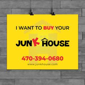 Poster-Design von codeuridea für Junk House | Design #21561259