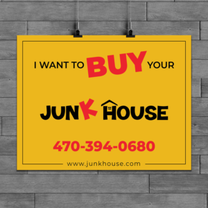 Junk house real estate investment company needs a poster design  | Poster-Design von codeuridea