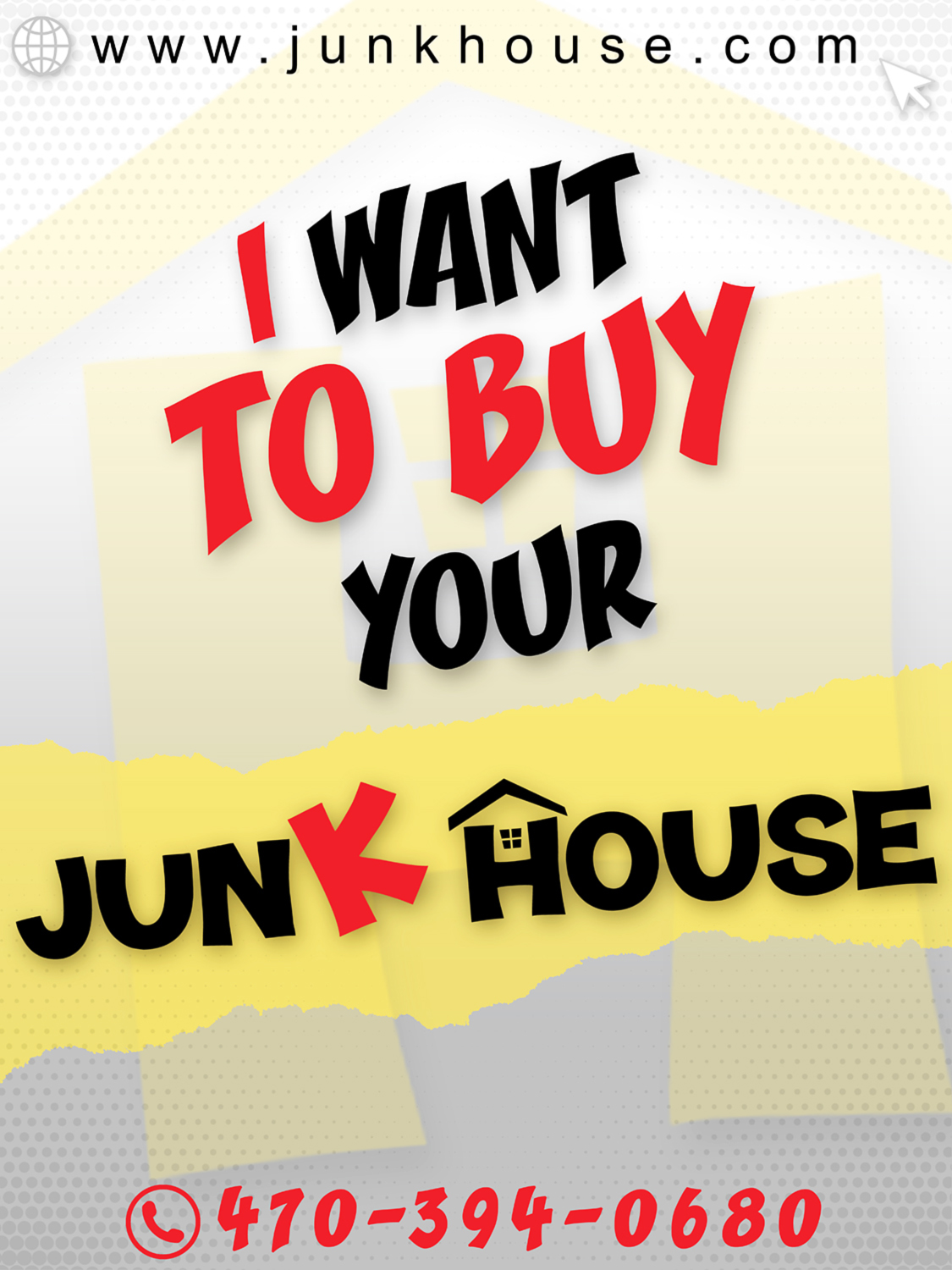 Poster Design by graphicdesk.info for Junk House | Design #21555927