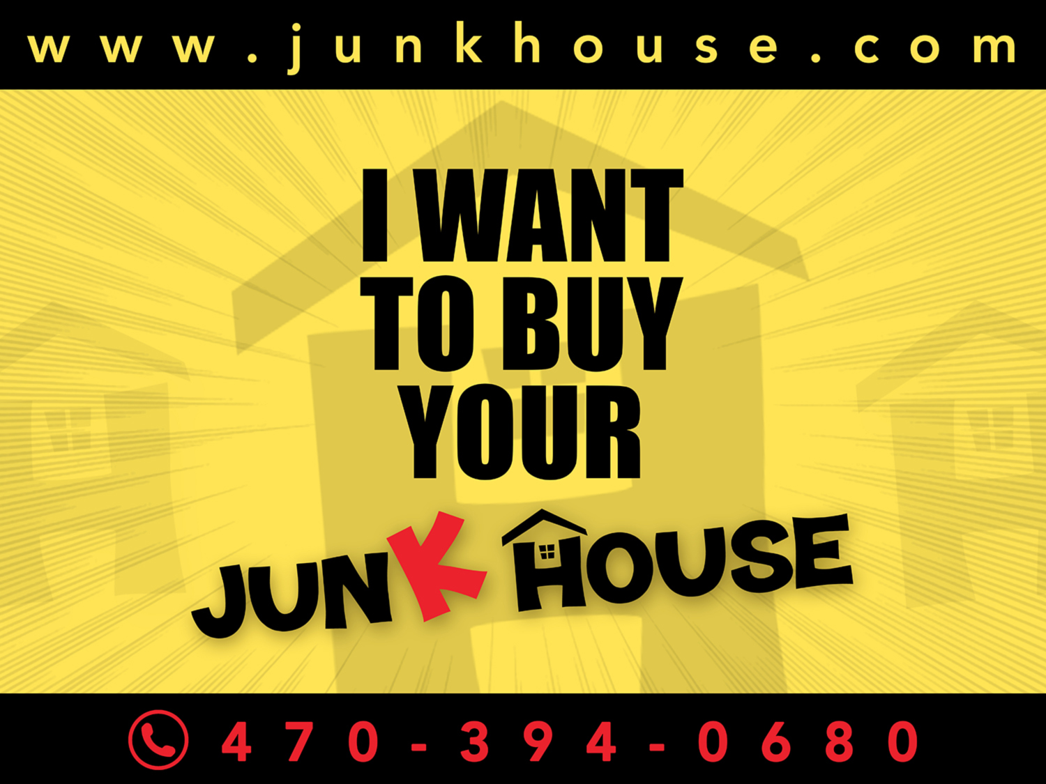 Poster Design by graphicdesk.info for Junk House | Design #21557106