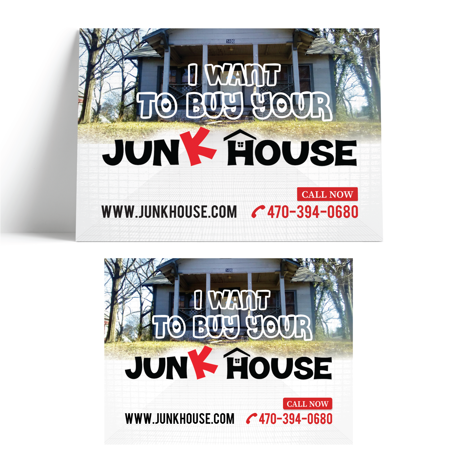 Poster Design by fastdesign360 for Junk House | Design #21557777