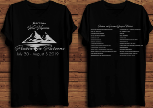 Pickin' in Parsons Bluegrass Festival needs a t shirt | Diseño de Camiseta por creative gravity