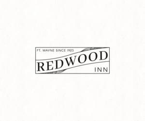 The name of the business REDWOOD INN and maybe Ft. Wayne since 1923, up to designerhttp://www.journalgazette.net/food/the-dish/Outdoor-makeover-for-Redwood-Inn-7595339    | Diseño de Logo por 91.kremena.petrova