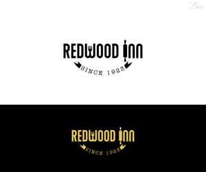The name of the business REDWOOD INN and maybe Ft. Wayne since 1923, up to designerhttp://www.journalgazette.net/food/the-dish/Outdoor-makeover-for-Redwood-Inn-7595339    | Diseño de Logo por Dot Design 3