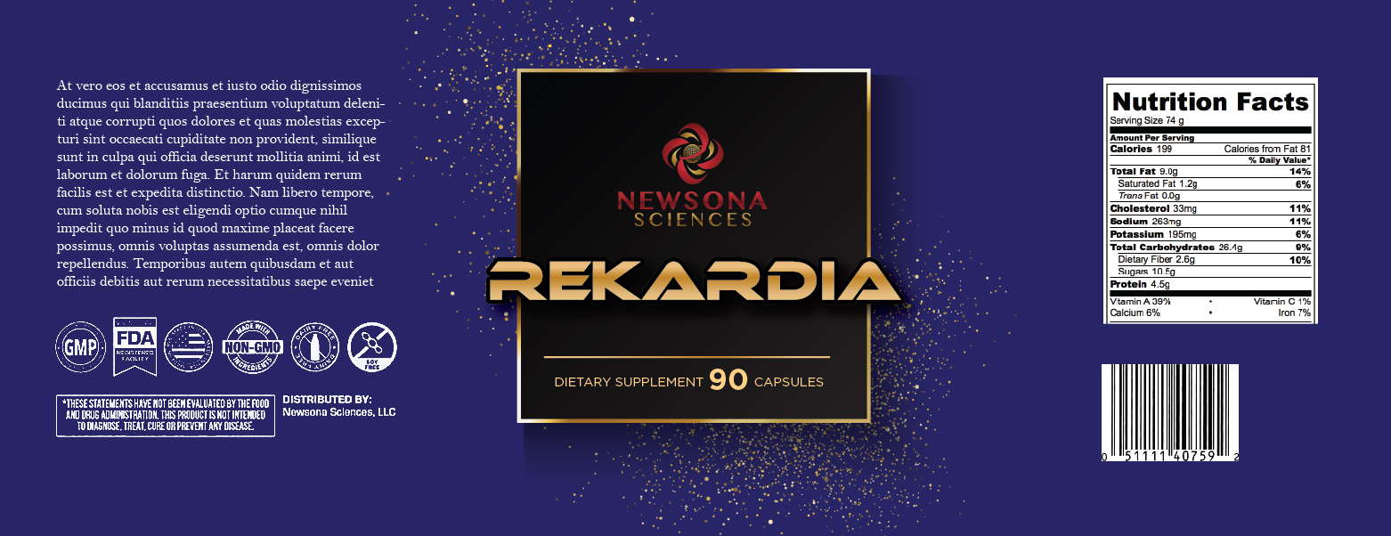 Label Design by Sarina.dsg for Newsona Sciences | Design #21570054